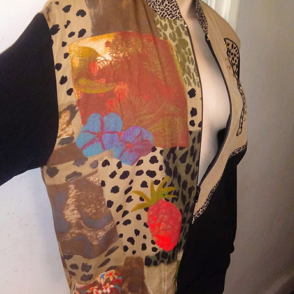 Festive Fall Cheetah Jacket - Picture 7 of 8